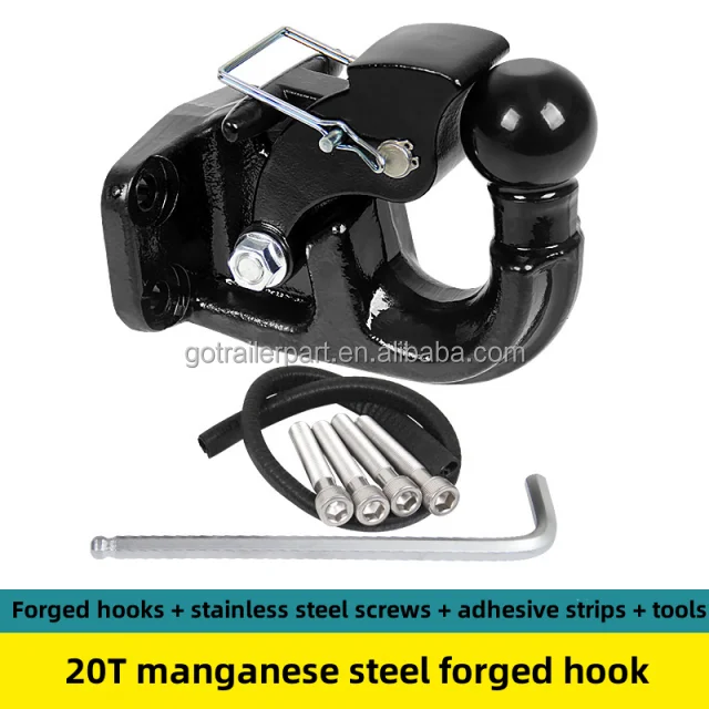 For Off-road Tuning Trailer Hook Special Bar Touring Bracket Hitch Towing Rear Ball Trucks RVs Caravans Off-Road Veh view 6