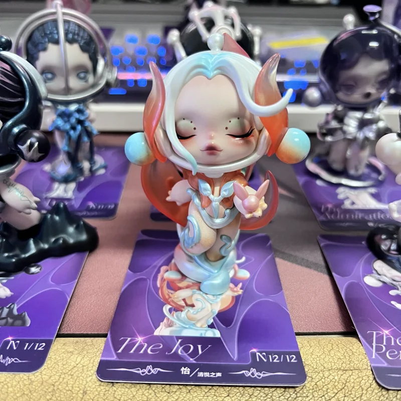 Nieuwe Echte Skullpanda De Sound Series Blind Box Actiefiguren Generatie Pop Gift Auto Desktop Ornament Kid Verjaardagscadeau
