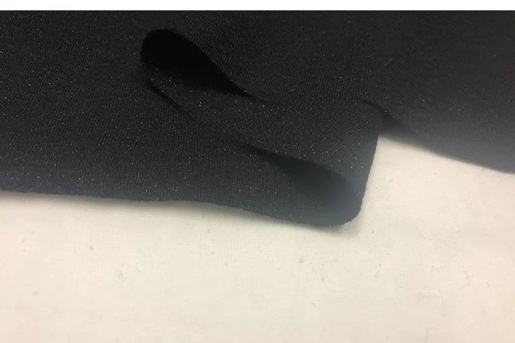 Tela elástica de punto de lana para vestido, tejido do, Material DIY para otoño e invierno, almohadilla de esponja para e...