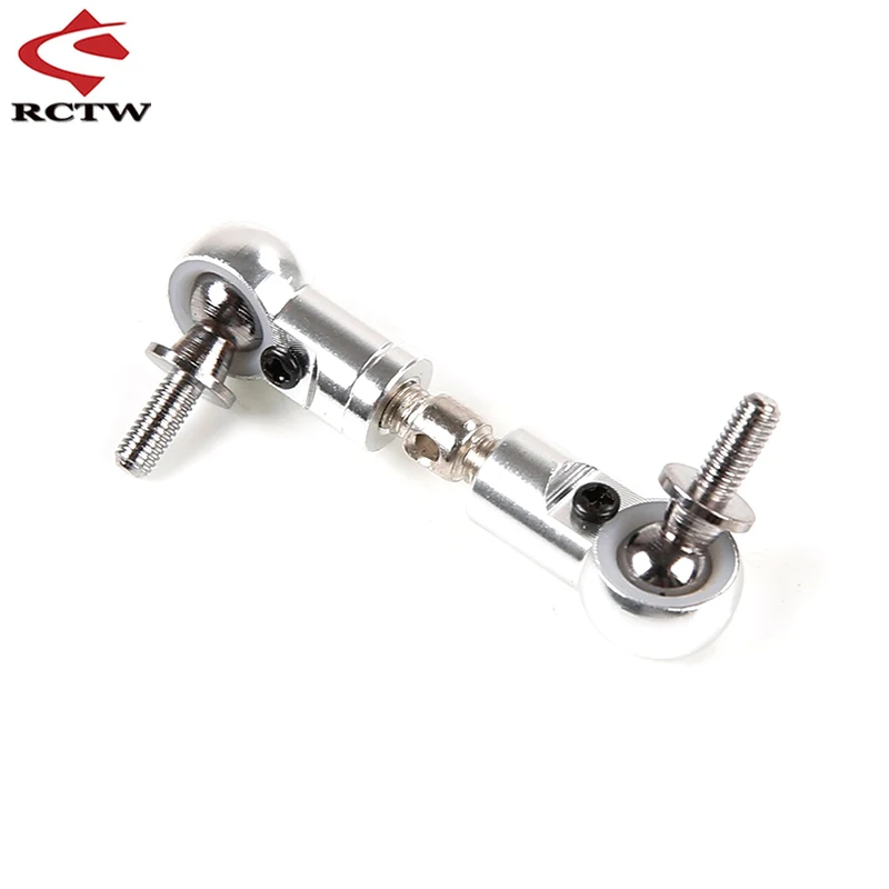 

CNC Metal Pull Rod Steering Servo Arm Fit 1/5 Hpi Rofun Rovan Km Baja 5B 5T 5SC LOSI 5VIE-T Rc Car Parts