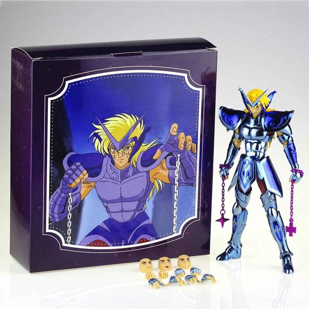 [In stock] CS Model Saint Seiya Myth Cloth EX Andromeda Shun's Master Silver Cepheus Albiore Knights of the Zodiac Action Figure