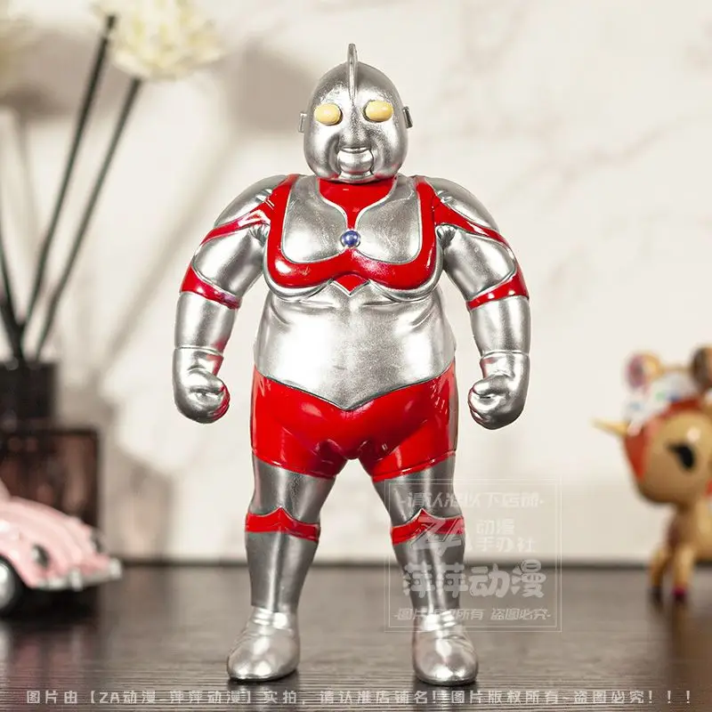 18Cm Gk Obesitas Ultraman Anime Ultraman Kawaii Pvc Model Boneka Mainan Lucu Cosplay Dekorasi Hadiah Ulang Tahun Anak-anak Koleksi Mainan