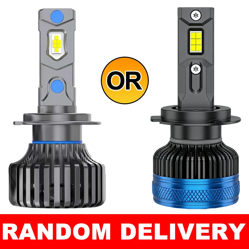 H7 H11 Led Canbus Car Headlight Bulbs H4 H1 Led Lamps H8 H9 HB3 9005 HB4 9006 9012 Hir2 LED 6000K Auto Fog Lights 12V 6000K 24V