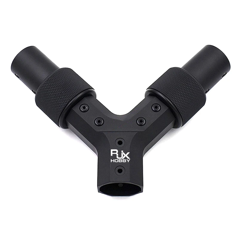 RJX Y-shaped folding arm base 35 to 30mm pipe clamp horizontal for UAV connector