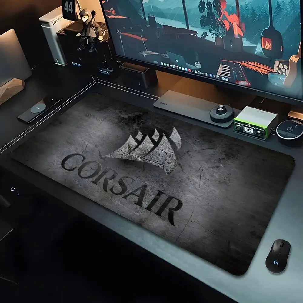 CORSAIR Comtuper Mouse cartoon Pad xxxl Gamer Mousepad Large Mouse Mat Natural Rubber Desk Rug PC Desk Mats Design