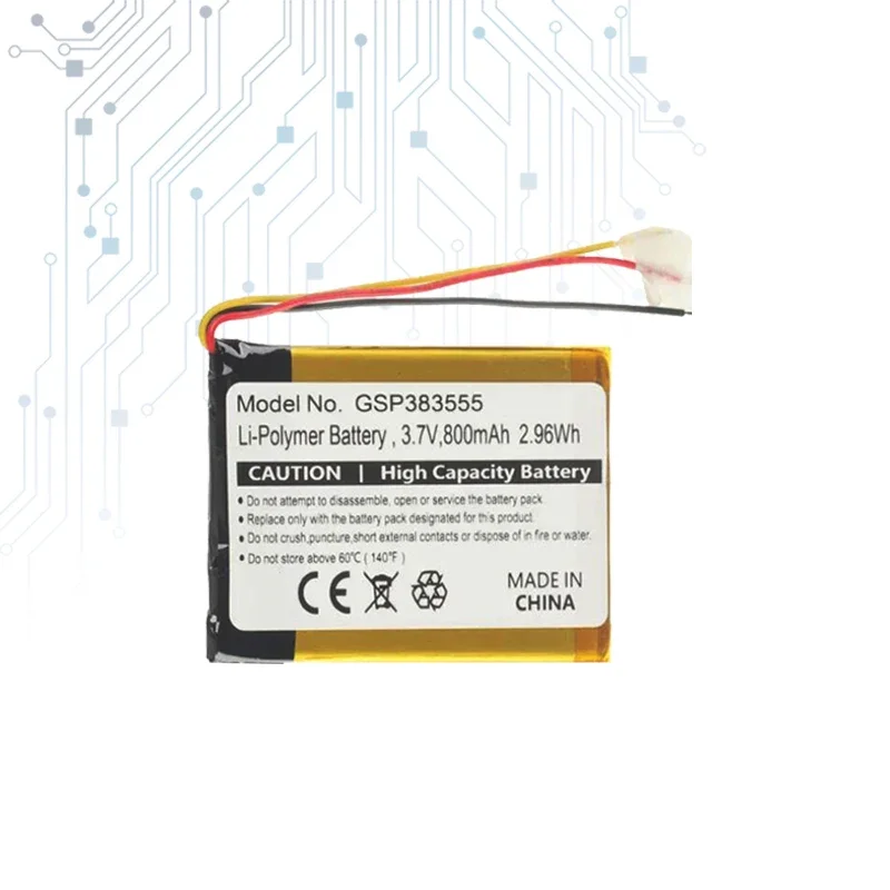 

GSP383555 Replacement Battery For JBL Clip 2 AN/Plus/Clip2/CLIP2BLKAM/CS056US/P04405201