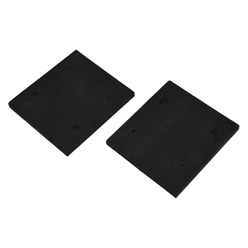 Auto-adesivo lixadeira Voltar Pads para 4510 Sander Machine, espuma, 4 furos, substituição Mat, Power Tool Parte, 4,3 "X 3,9" X 0,315 ", 2pcs