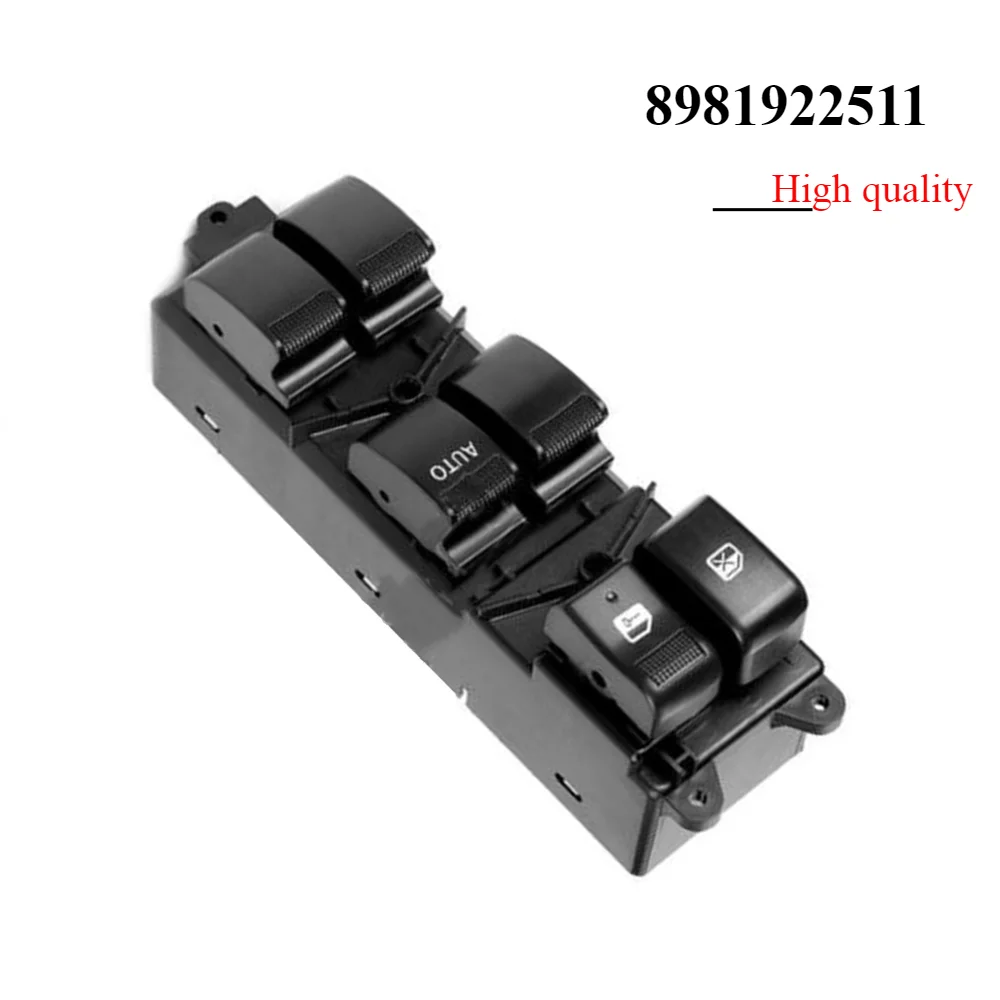 

1pc Combination Switch Glass Lift Switch Electric Window Switch 8981922511 For 2012-2019 Lsuzu Dmax D-Max Pickup New Car Parts