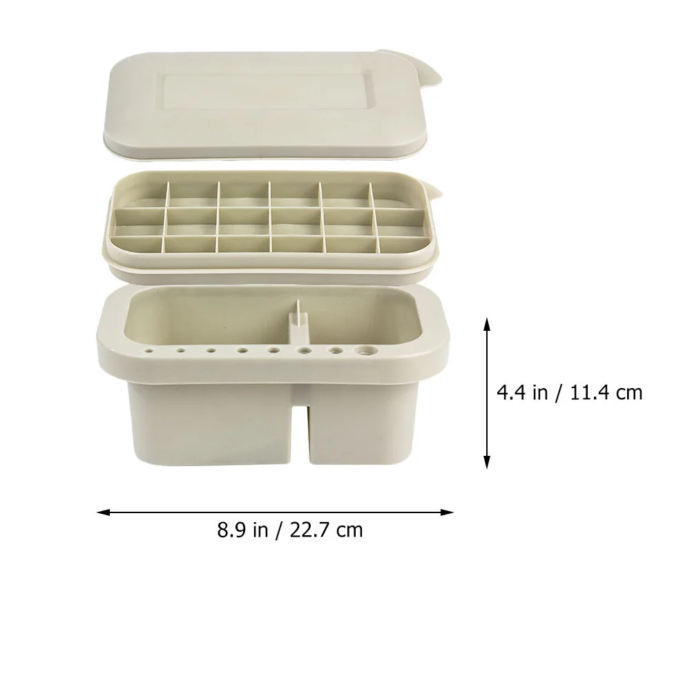 دلو منظف فرشاة الطلاء 3 في 1، غسالة فرشاة بلاستيكية محمولة لطلاء الزيت، ملحقات أدوات الرسم الفنية