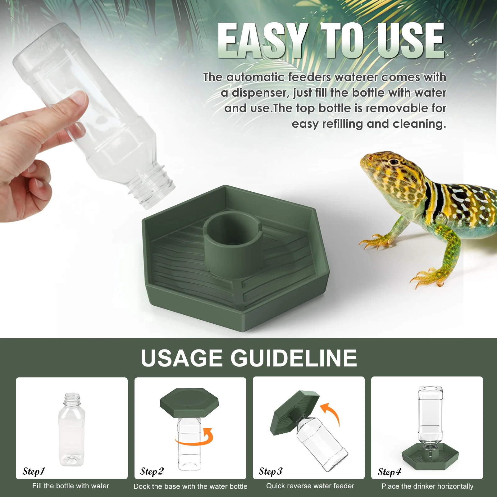 Thumbnail 3 - #44 Latest Reptile Water Bowls Offers