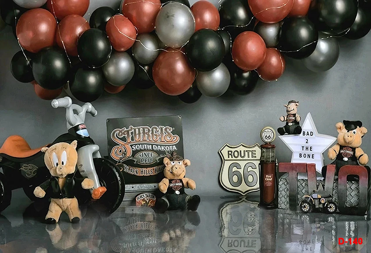 Backdrops Retro Car Repairs Warehouse Garage Tool Workshop Photographic Balloon Kids Birthday Decor Backgrounds Photozone Props