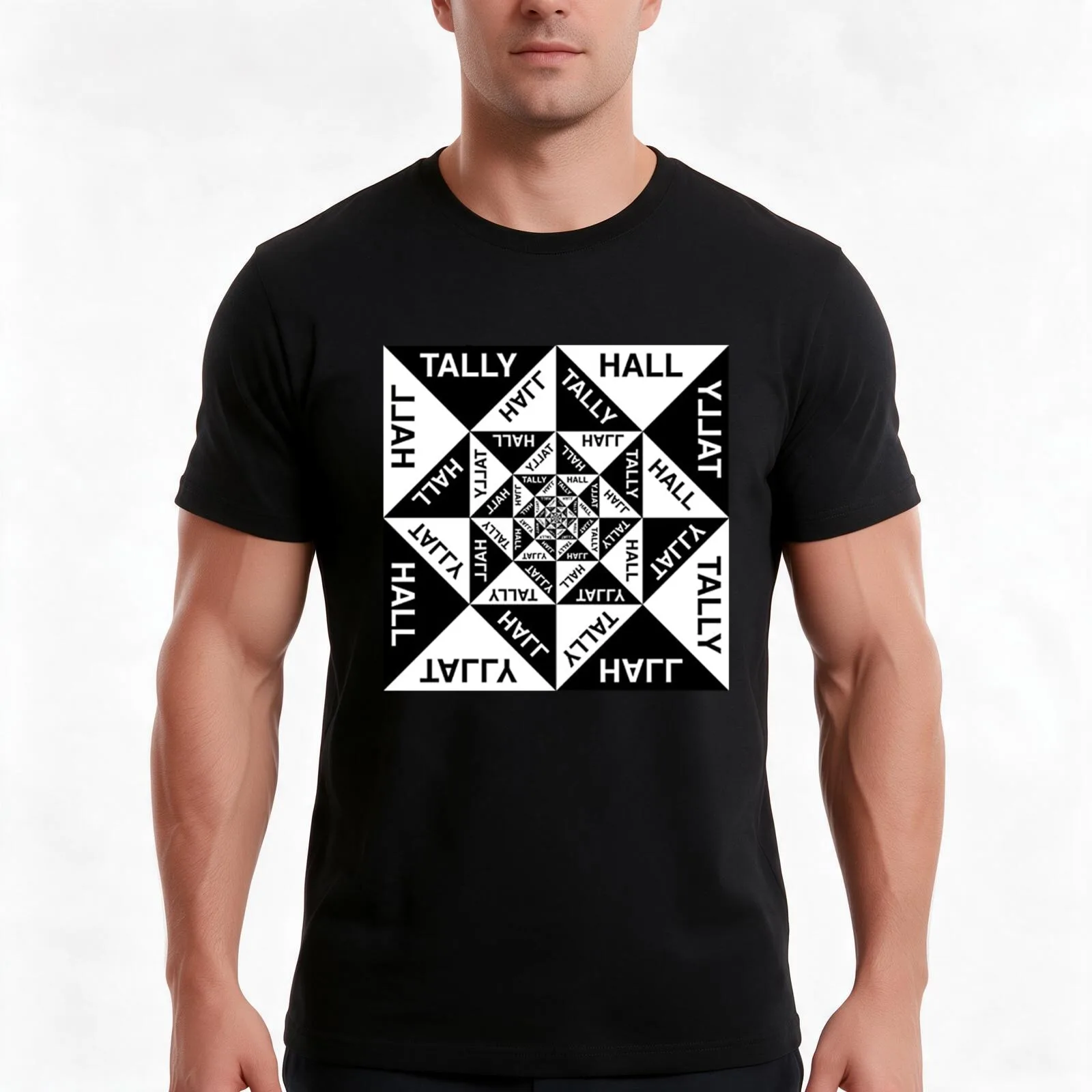Good Evil - Tally Hall T-Shirt, Summer Casual Cotton Tee, Oversized Streetwear Tops, Vintage Graphic Print, Unisex Men Women