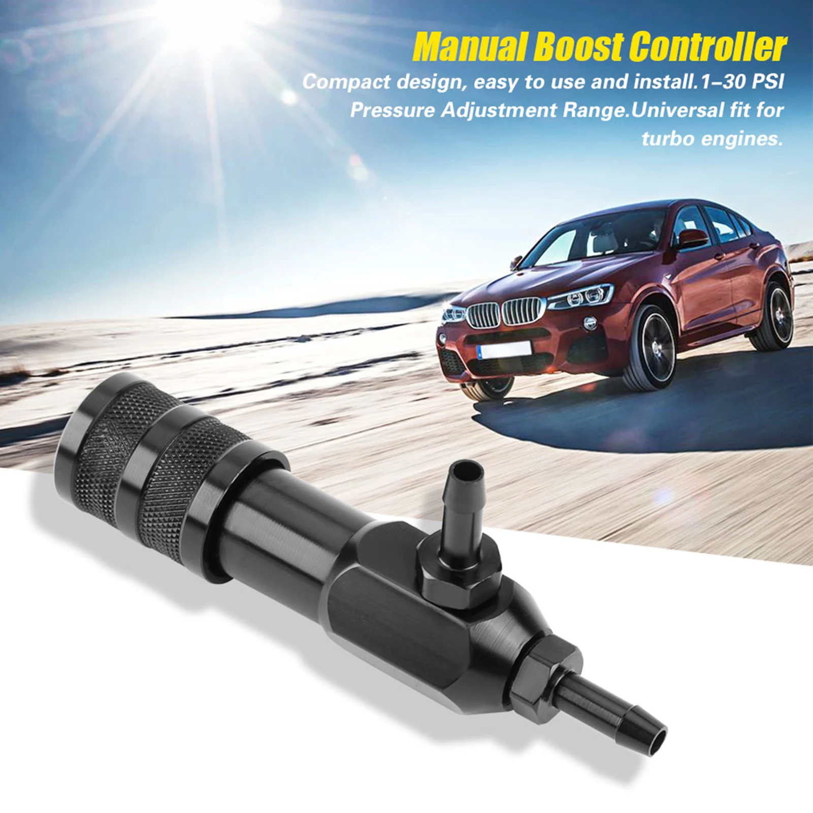 

1-30 PSI Car Universal Adjustable Turbo Charger Closed Loop Manual Boost Controller