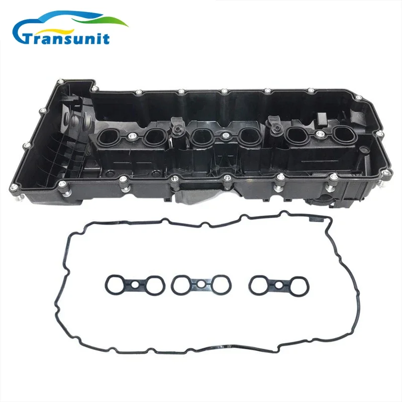 11127552280 11127582245 1112755969 Valve Cover With Gasket And Bolts Suit For BMW E70 E82 E90 E91 X3 X5 128i 328i 528i Z4