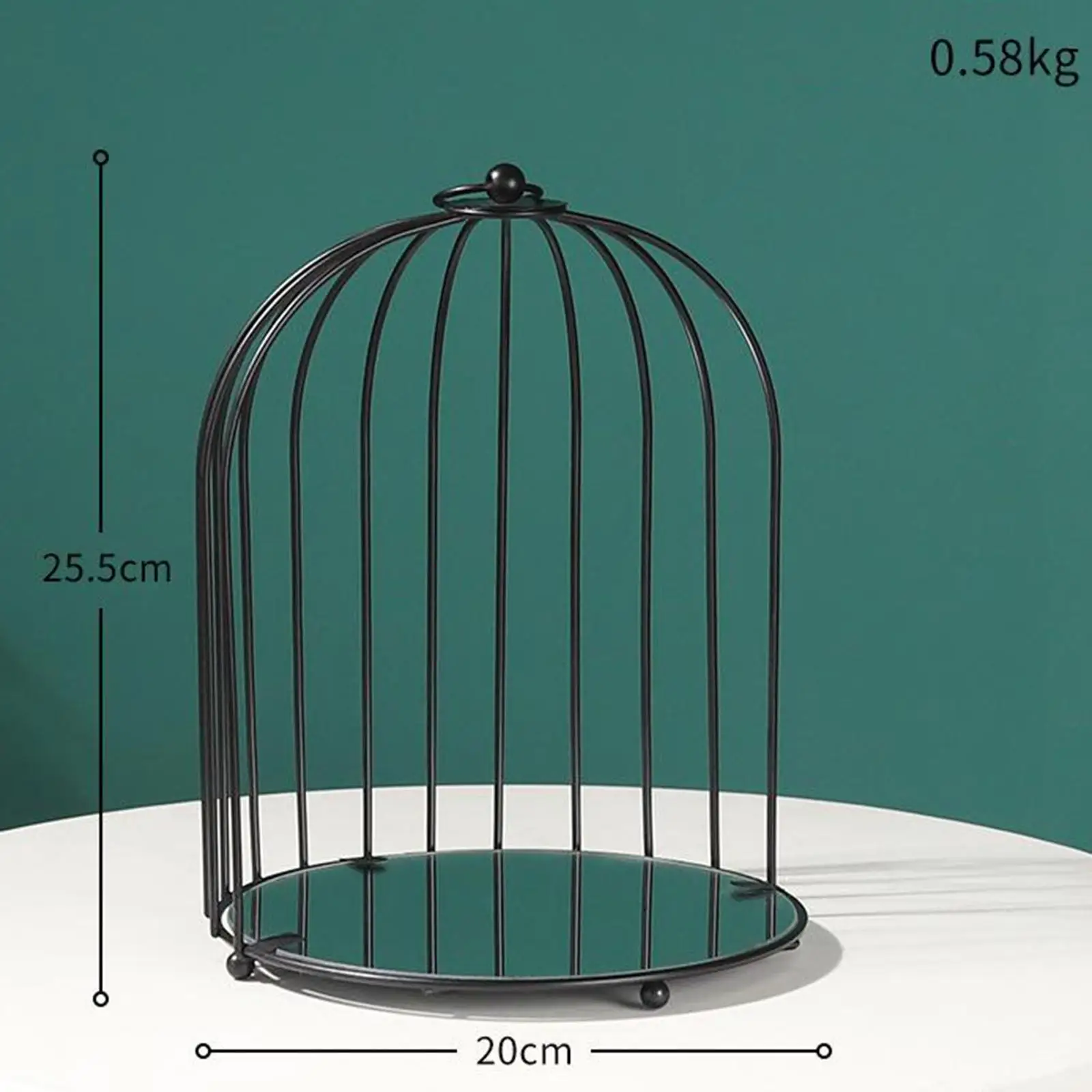 Black Iron Cosmetic Organizer Stand for Perfume Skincare Makeup Storage Rack Display Holder Dressing Table Desktop Bedroom