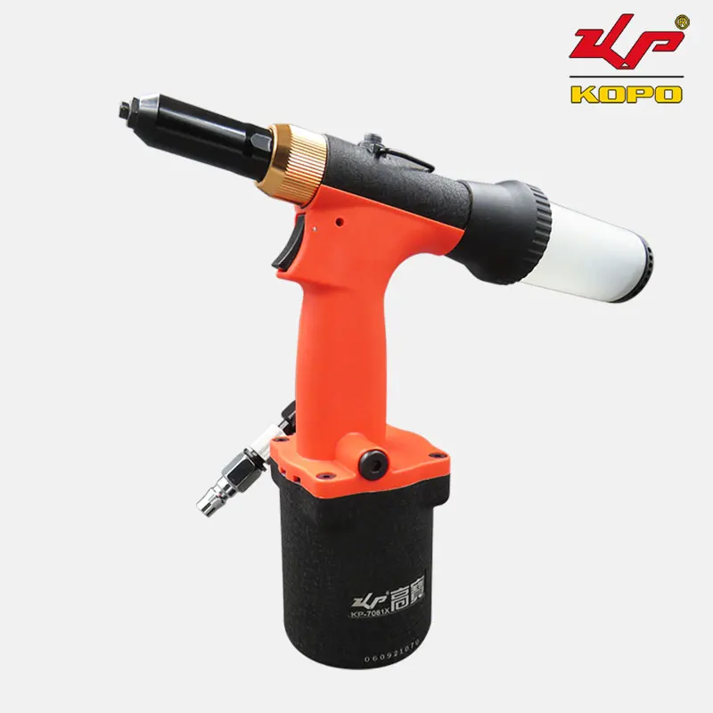 KOPO Hydraulic Pneumatic Riveter Industrial Grade Blind Riveter 3.2mm-4.8mm Vacuuming Air Riveting tool Heavy Duty Riveting Kit