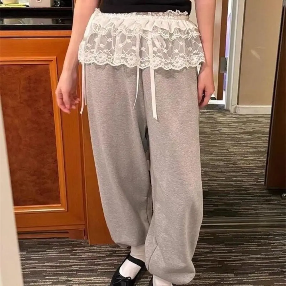 

Новая кружевная мини-юбка с цветочной вышивкой Y2K, уличная одежда, юбки с рюшами в стиле Харадзюку, прозрачные плиссированные юбки, украшение для джинсов