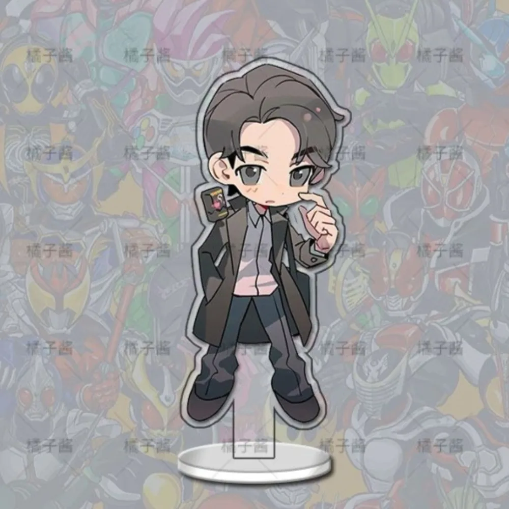 Kamen Rider Acrylic Stand Figure Inoue Shouma Karakida Hanto Anime Peripheral Cartoon Originality Student Desk Small Ornament