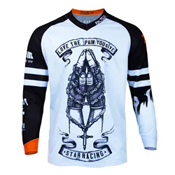 BMX Mtb Racing Jersey MTB SportWear Racing Bike Motorcycle Downhill Motocross Moto DH Mountain Bike Enduro Clothing Shirts