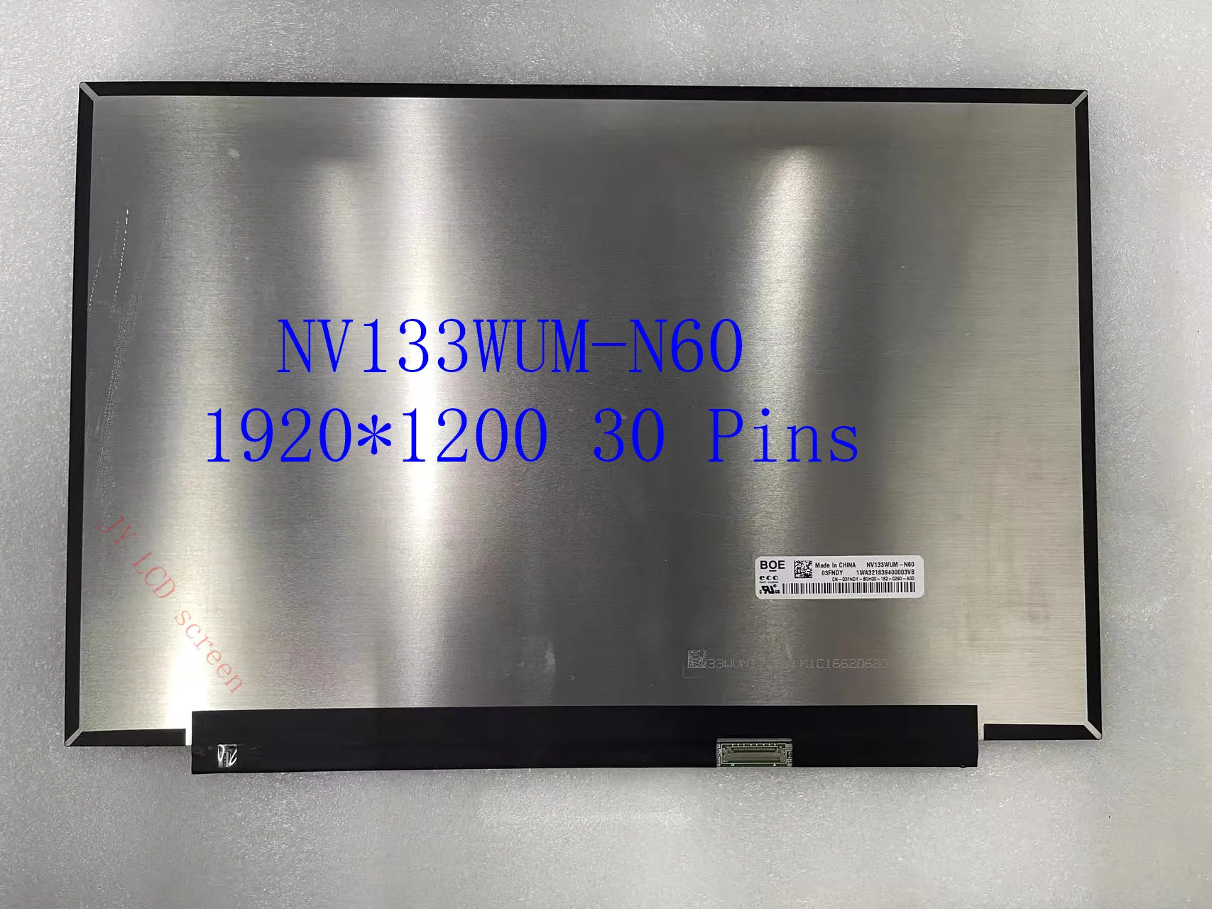 

13,3-дюймовый 1920*1200 30-контактный NV133WUM-N60 NV133WUM N60 03FNDY IPS ЖК-экран для ноутбука, сменная матрица