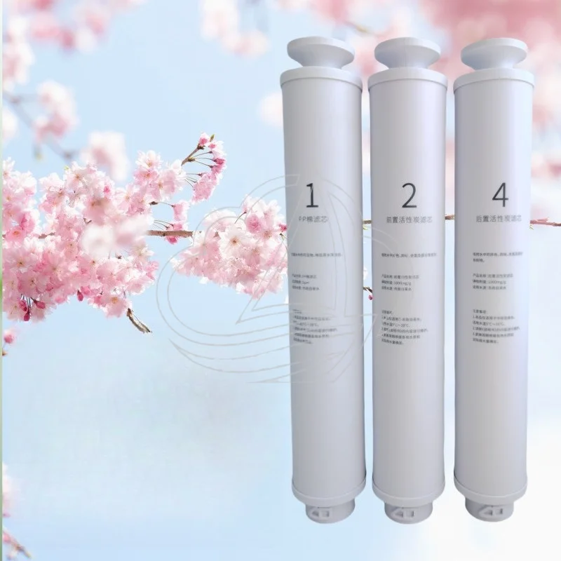 Universal Water Purifier Filter 400G/600G Pre Post Activated Carbon PP Cotton for Home Use