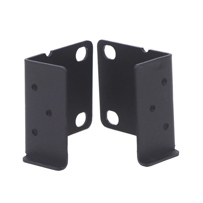 New Hard Disk Video Recorder Hanging Headphone Rack Ears Bolts Rack Mount Bracket Kit For 1U/1.5U/2U NVR Network Video Recorder