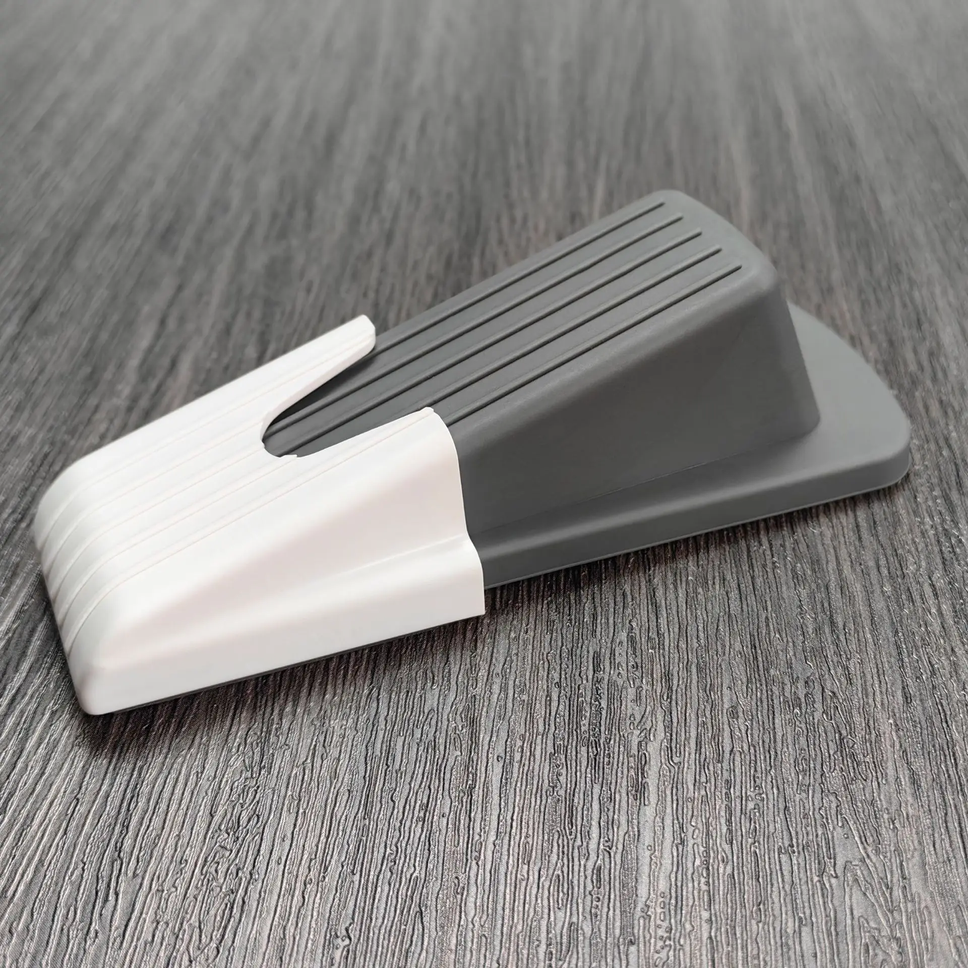 1PC Silicone Door Stopper Anti-Collision Door Wedge Reusable Noise-Reducing Doorstop for Home Office Wall Protection