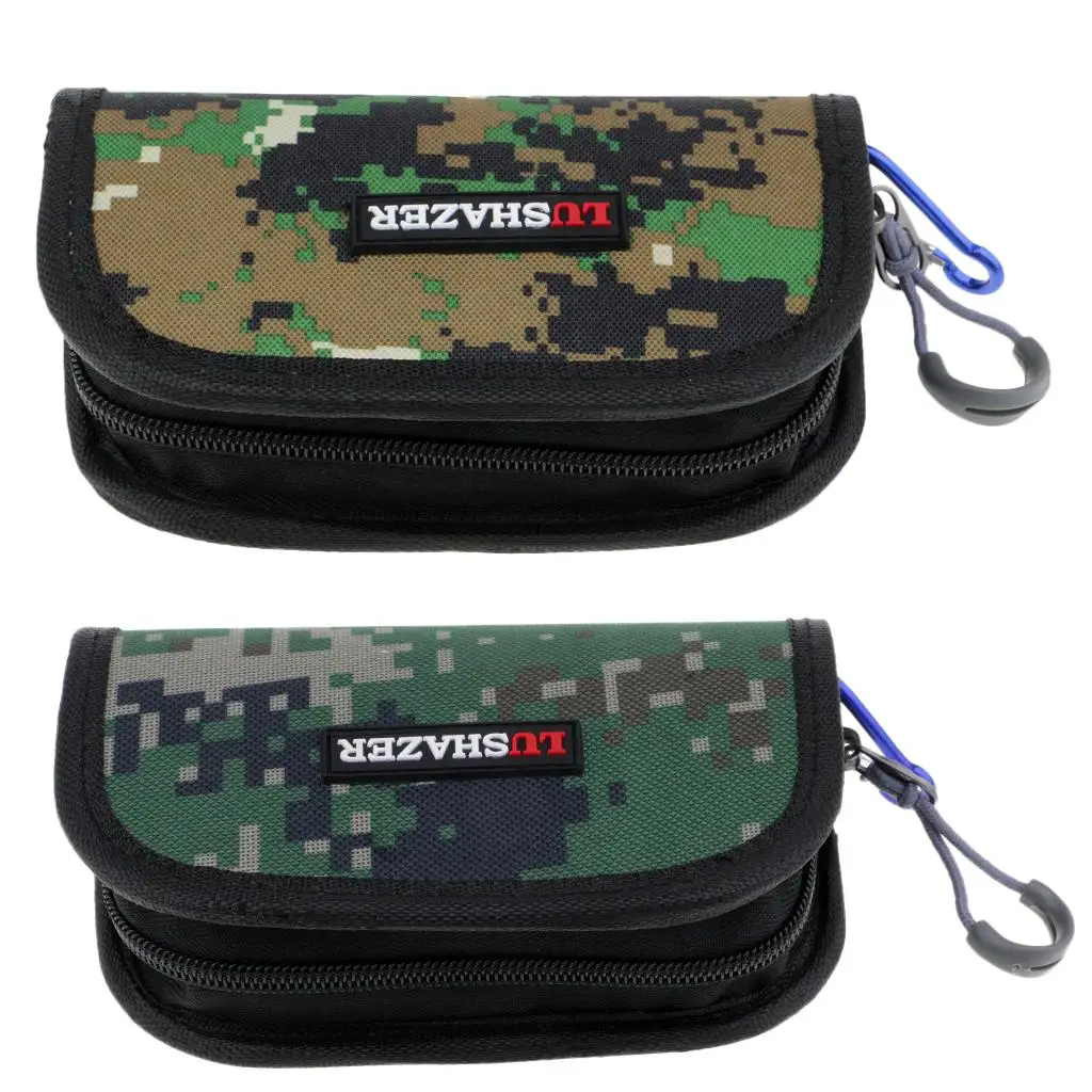 Fishing Spoon Tackle Bag Wallet Baits Storage Case Metal Jig image 3