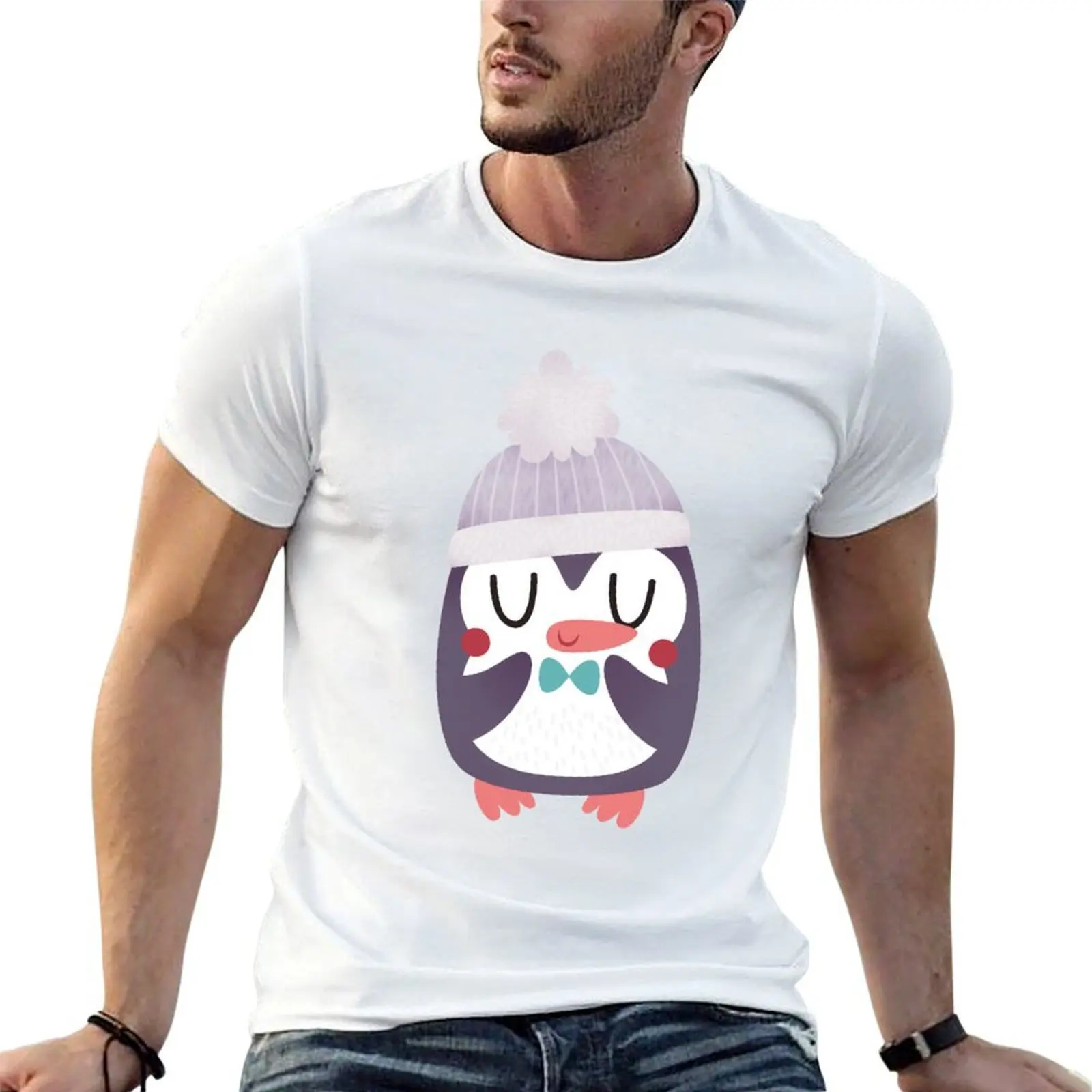 Cute Cozy Penguin T-Shirt man tshirt t shirt for man g man t shirts for men T-shirt
