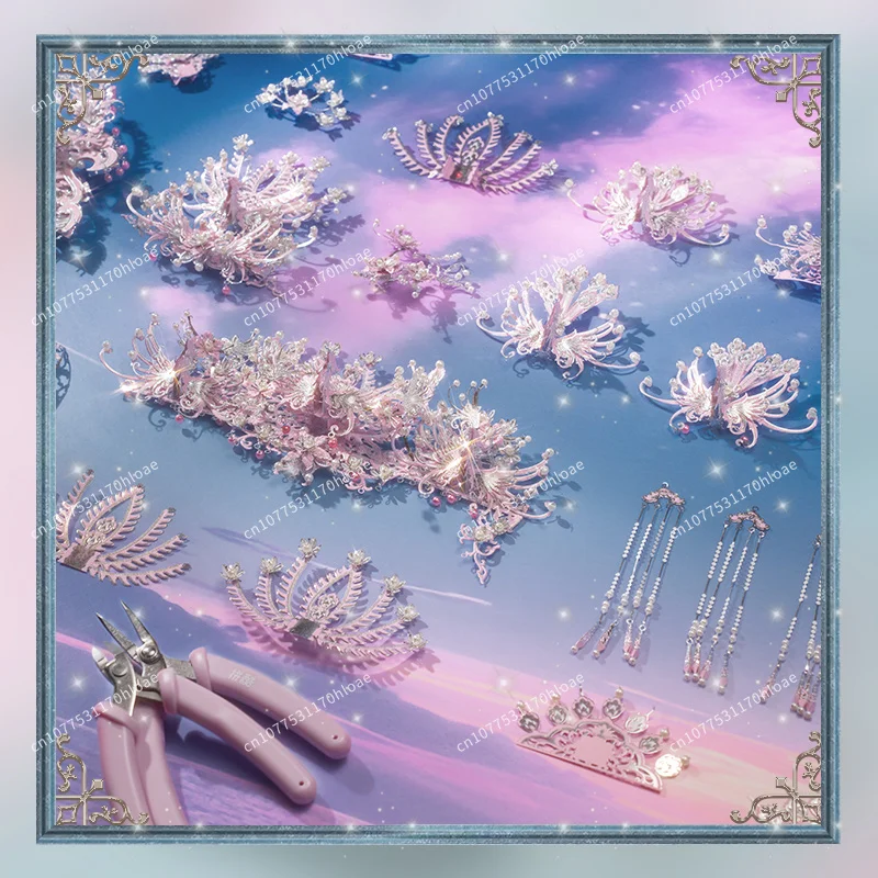 [limited pre-sale] fendai twenty-two phoenix crown 3d metal puzzle wedding gift for best friend accessories