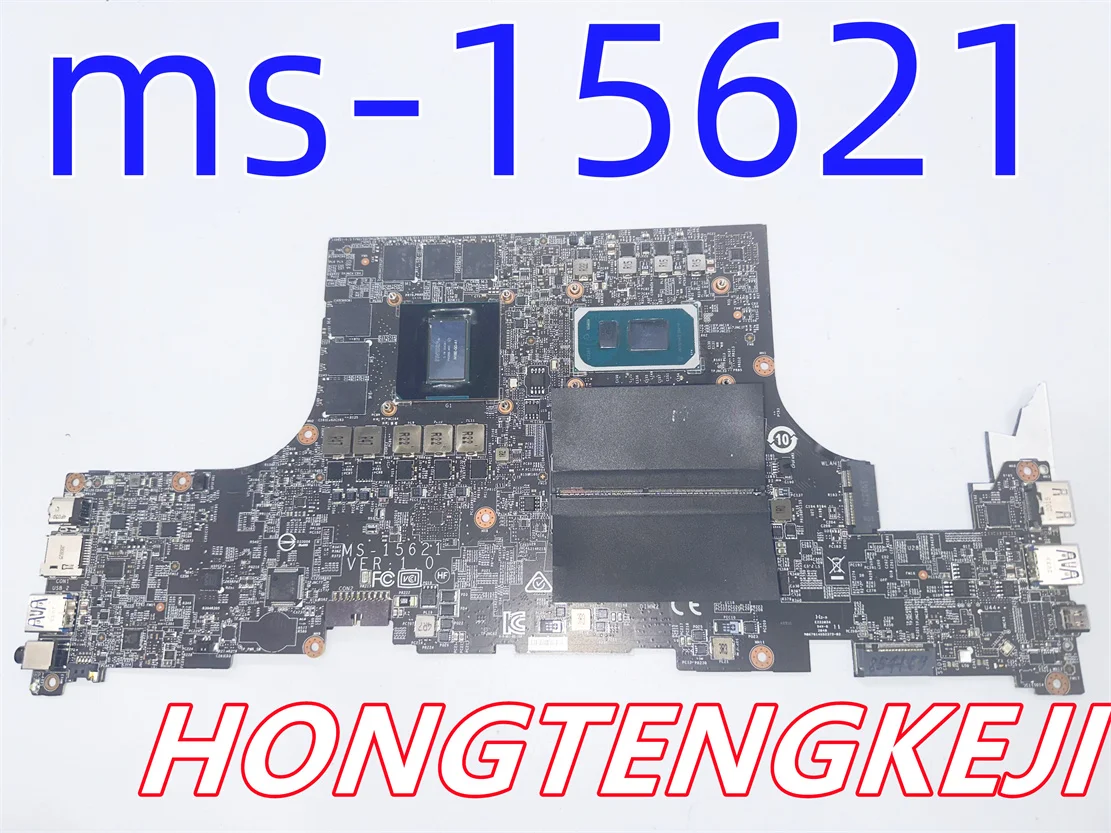 original  MS-15621 For MSI Stealth 15M laptop motherboard with i7-1185G7 and gtx1660mti  free shipping