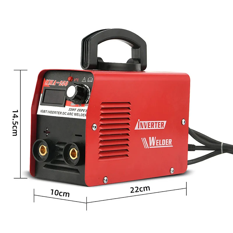 MMA-250 Mini Electric Welder IGBT Power Tube Inverter DC Household Small Handheld Welder