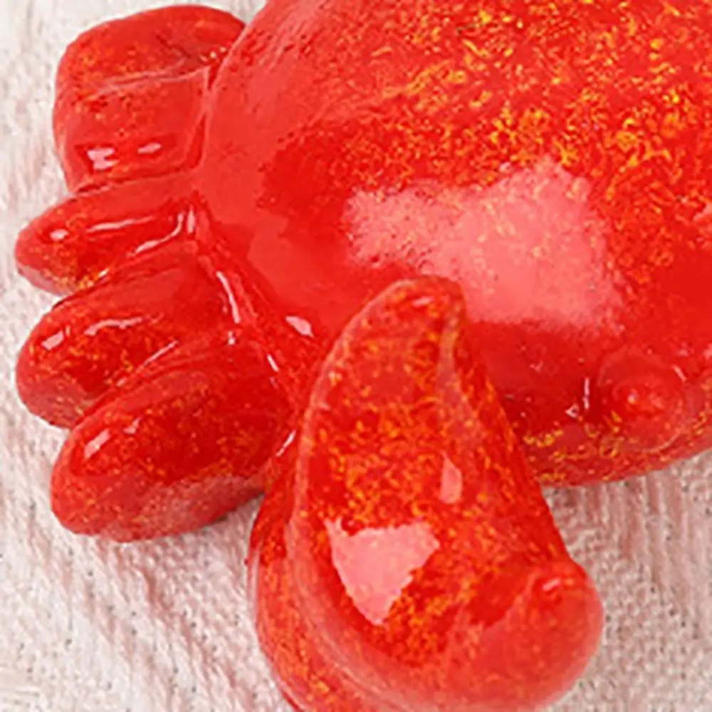 Useful Bright Color Crab Pen Holder Funny Creative Mobile Phone Holder Resin Cute Crab Ornament Office