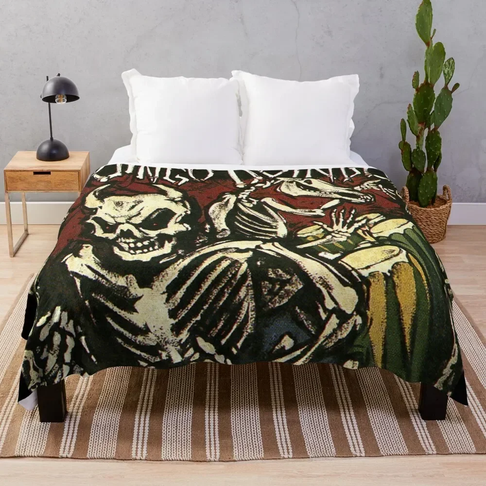 Halloween Farewell - Oingo Boingo Throw Blanket Cute Soft Beds Blankets