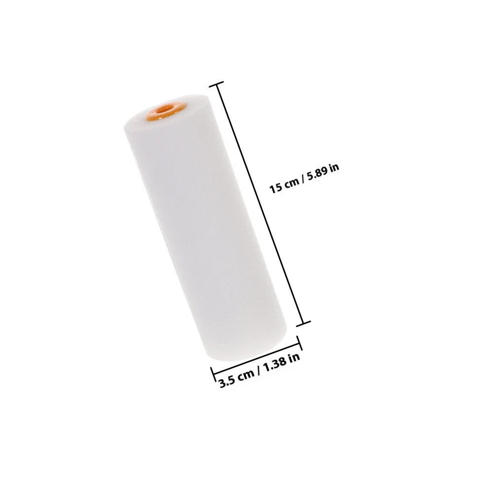 10 قطعة أغطية أسطوانة الطلاء الإسفنجية بديلة منخفضة الكثافة لطلاء الجدران لوازم الطلاء أسطوانة الطلاء الأكمام #4