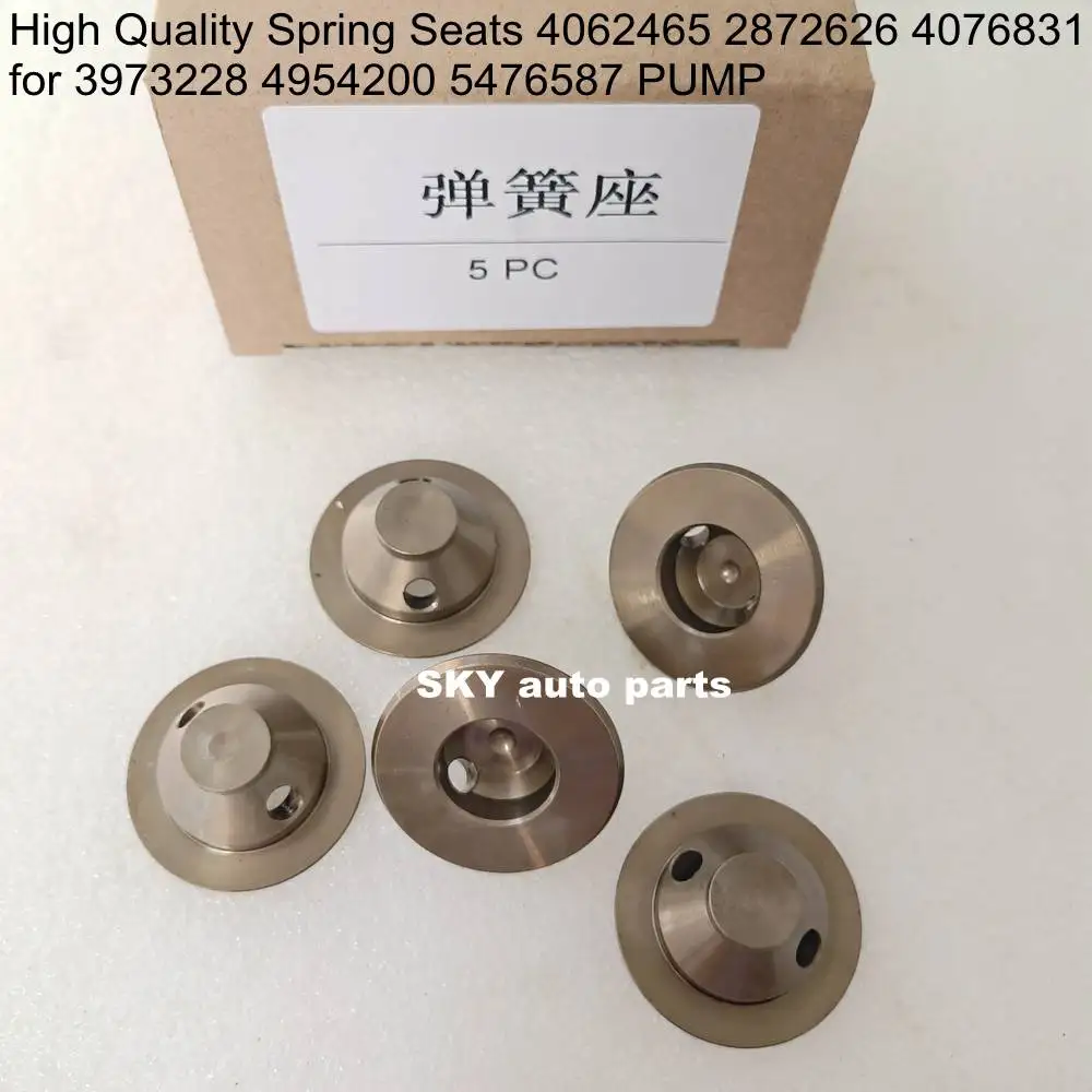 High Quality Spring Seats 4062465 2872626 4076831 for 3973228 4954200 5476587 PUMP (2pcs)