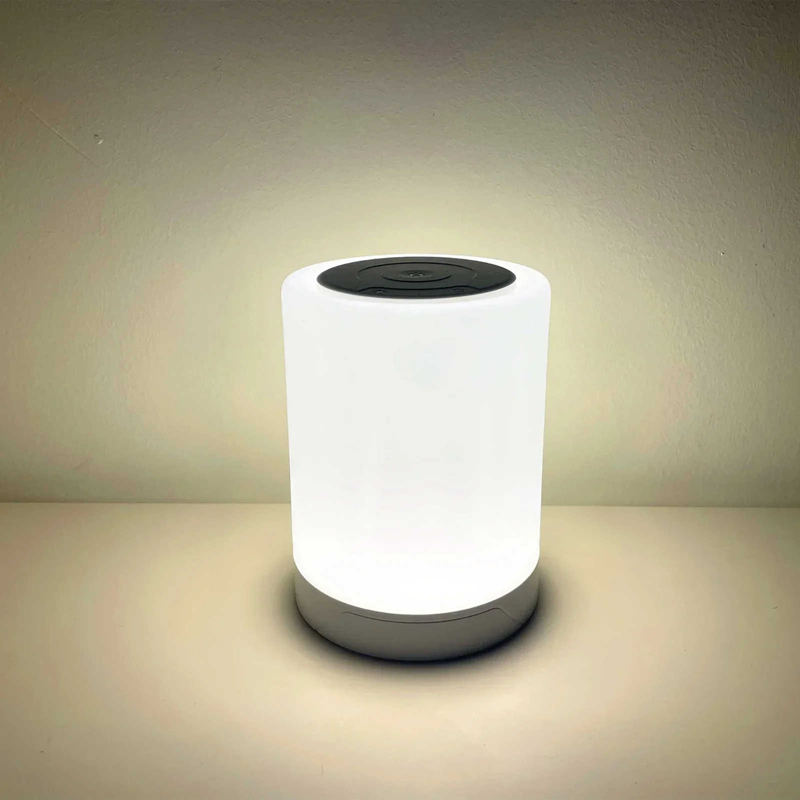 Xiaomi Touch Control Night Light USB Rechargeable Dimmable RGB Night Light Bedroom Bedside Ambient Table Lamp With Timer