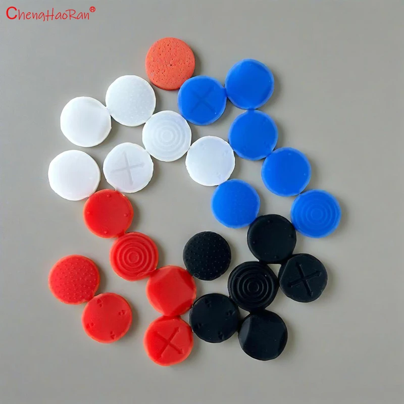 ChengHaoRan 6 In 1 Silicone Anti-slip Thumbstick Grip Cap Joystick Analog Protectoive Cover For PS Vita PSV 1000/2000