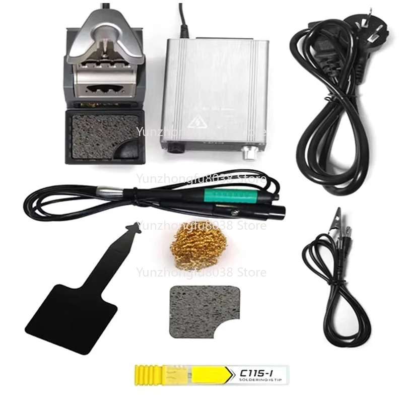T115 Electric Soldering Iron With Temperature Control Soldering Station For Phone PCB Motherboard Solder Repair Welding Tool view 6