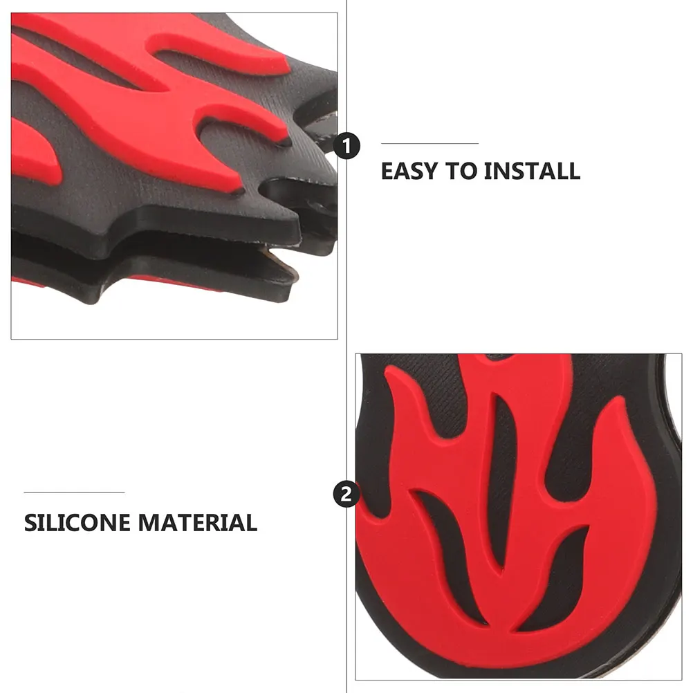 

8 шт. виброгасители для теннисных ракеток, маленькие силиконовые амортизаторы, быстрая установка, демпфер для ракетки, спортивный демпфер вибрации