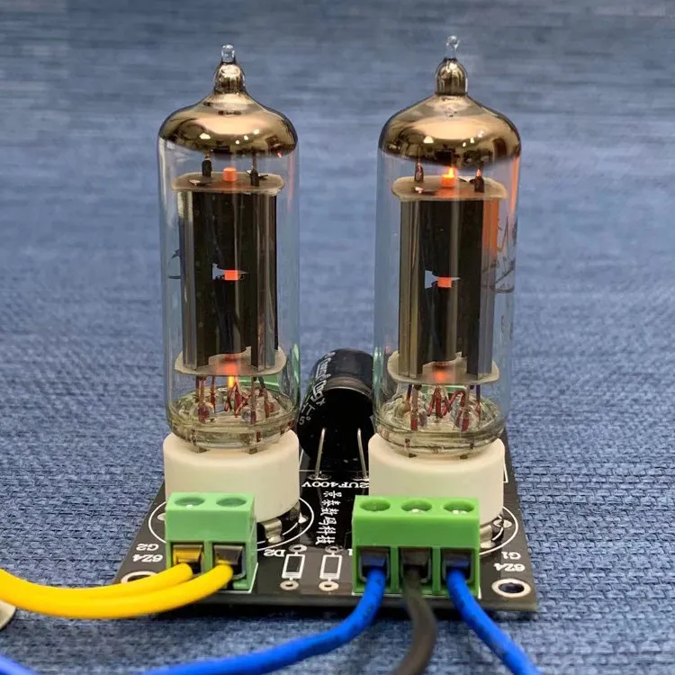 6Z4 Tube Rectifier Board Single-dual-tube Parallel Experiments for Learning About Tube Amplifier Power Supply