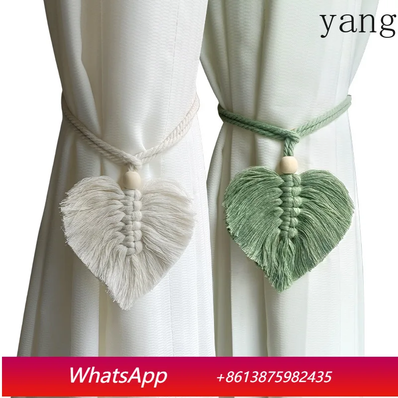 

CX simple curtain straps New Bohemian hand-woven single-leaf curtain straps