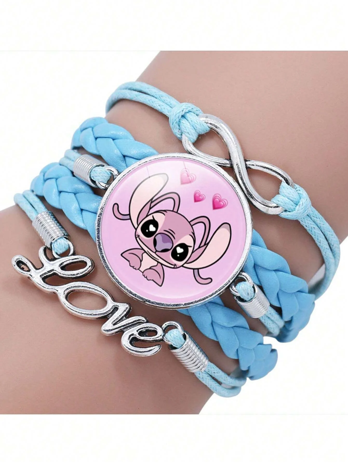 1 ชิ้น จี้สร้อยข้อมือสะสมลิโล่แอนด์สติทช์ - ดีไซน์ตัวละครอนิเมะที่น่าหลงใหล ปรับขนาดได้ และอบอุ่นใจ - ของขวัญเทศกาลที่สมบูรณ์แบบ