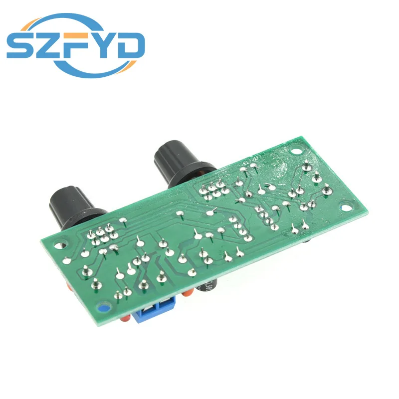 10-24V Subwoofer Preamp Board - Low Pass Filter, Single Power Supply, Front Output Audio Module