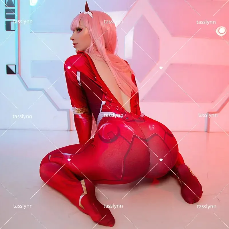 

Новый аниме DARLING In The FRANXX ZERO TWO, костюм для косплея, комбинезоны и комбинезоны из спандекса, костюм на Хэллоуин для женщин HFG7U56H2025