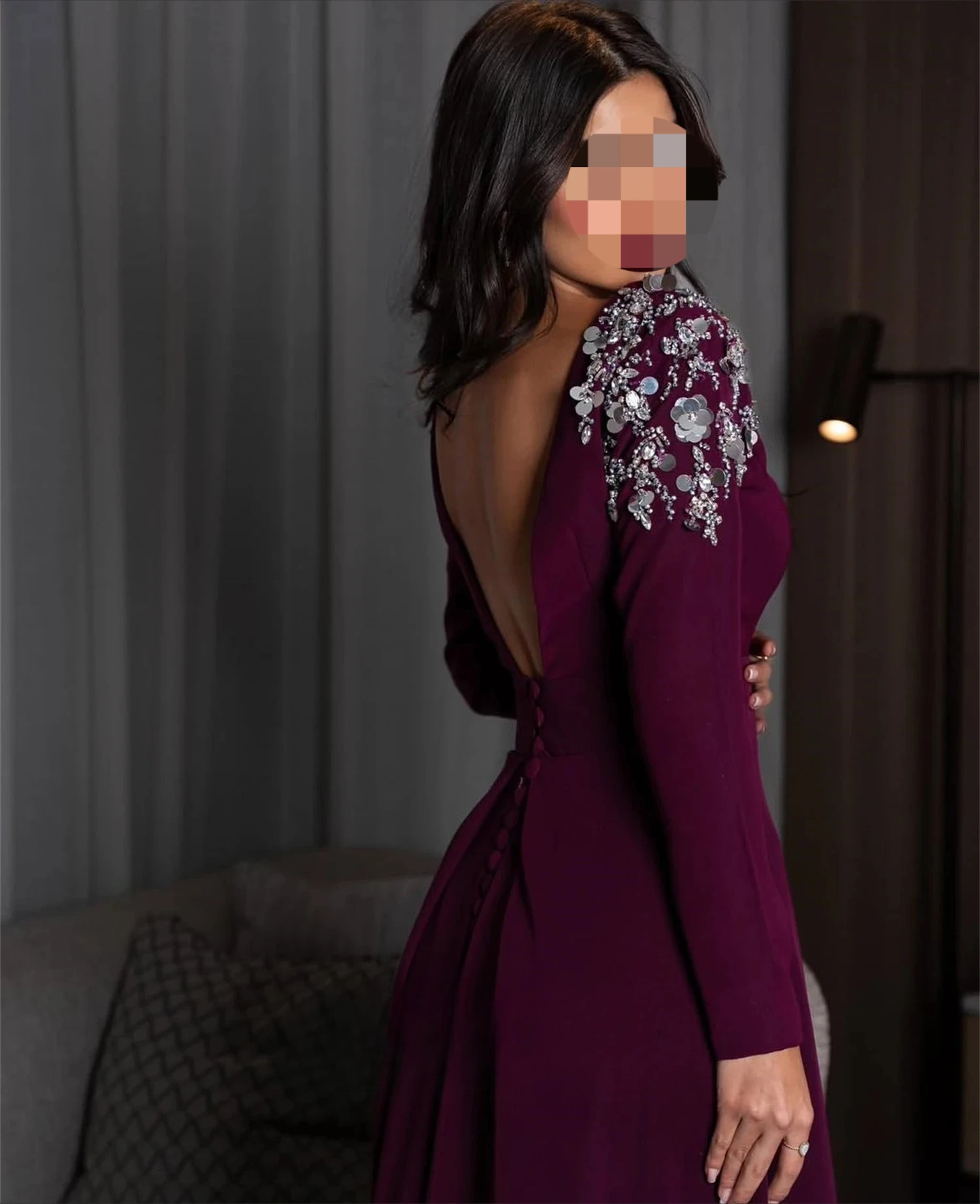 

Customized Prom Dress for Wedding Guest Elegant Happy Sharon Evening Dress 2025 Woman Special Occasion Dress فساتين سهرة