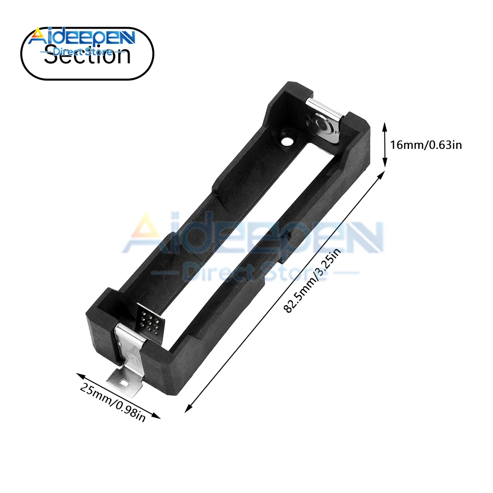1 шт. 21700 Держатель батареи SMD Батарейный ящик 1x 2x 3x 4x 21700 Коробка для хранения 21700 Держатель батареи Чехол для батареи SMT SMD
