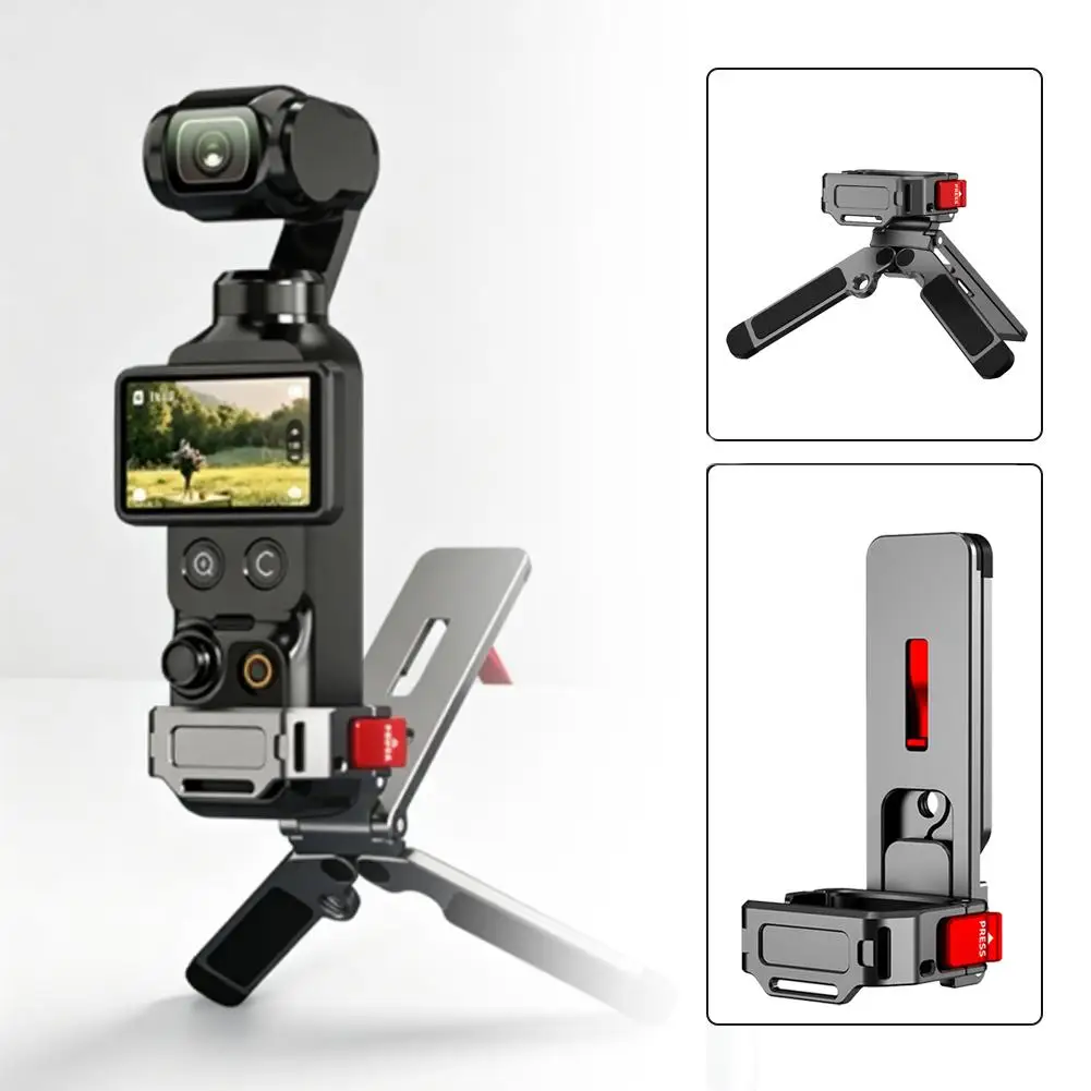 

Magnetic Foldable Expansion Tripod For DJI Pocket 4 Handheld Camera Stabilizer For Outdoor Sports Travel Photography Accessories