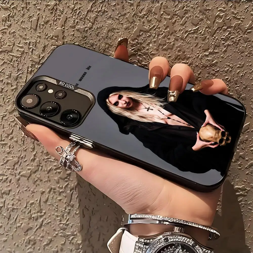 Taylor Momsen Phone Case for Samsung Galaxy A57 56 55 54 52 37 36 35 34 27 26 25 17 16 5G Colorful Silver Cover