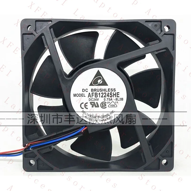 

Вентилятор охлаждения C AFB1224SHE 24В 0.75А для кулера 12см*12см # A6–13